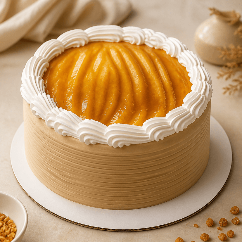 Caramel Crunch Cake